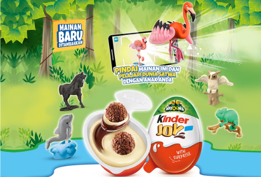 hadiah anak kinder joy